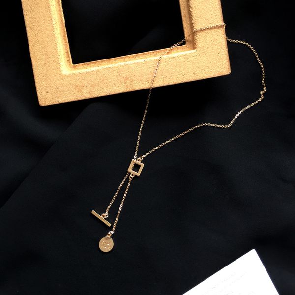 

yellow gold color good luck pendant adjustable necklace woman zinc alloy fashion jewelry birthday gift, Silver