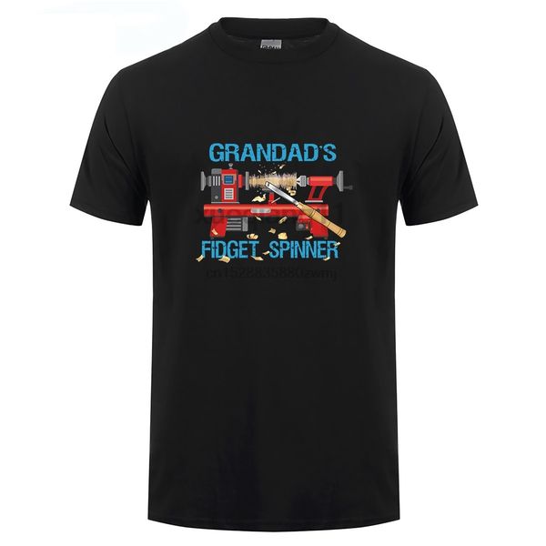 

мужские daddy непоседа spinner смешной токарные t-shirt