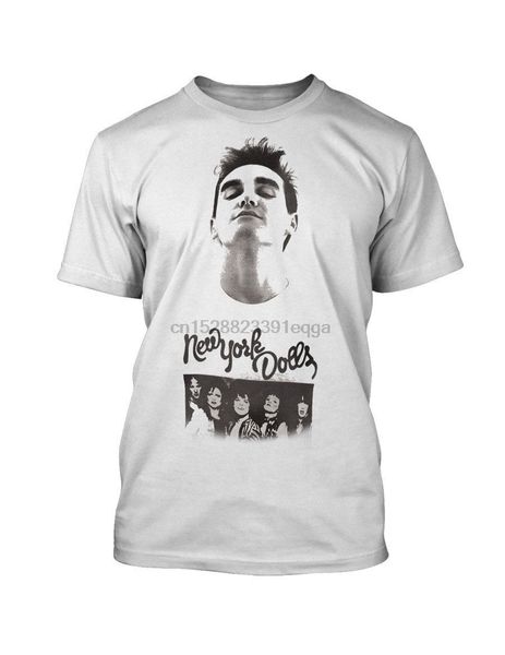 

new men t shirt morrissey new york dolls t-shirt faded distressed style the smiths
