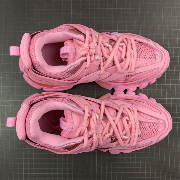 

2020 new tess s paris track men gomma maille black for women triple s clunky sneaker casual shoes authentic designer shoe, Black;red