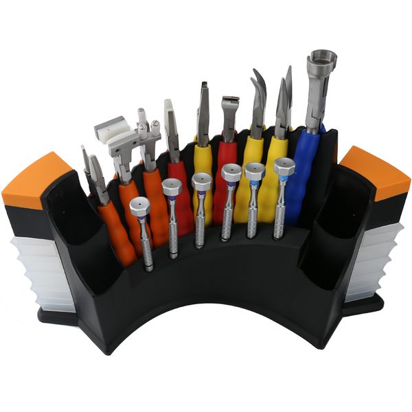 

glasses plier set spectacle adjusting plier glasses pliers tool eyeglass sunglasses watch repair kit tool, Silver