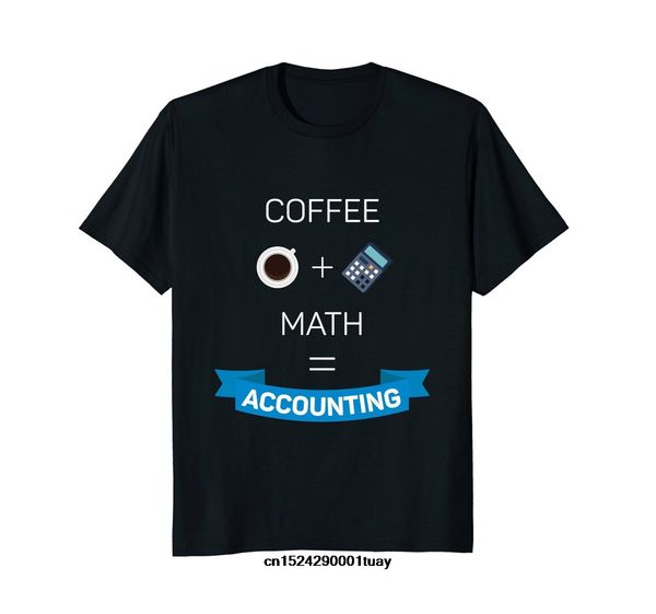 

coffee+math= accounting t shirt