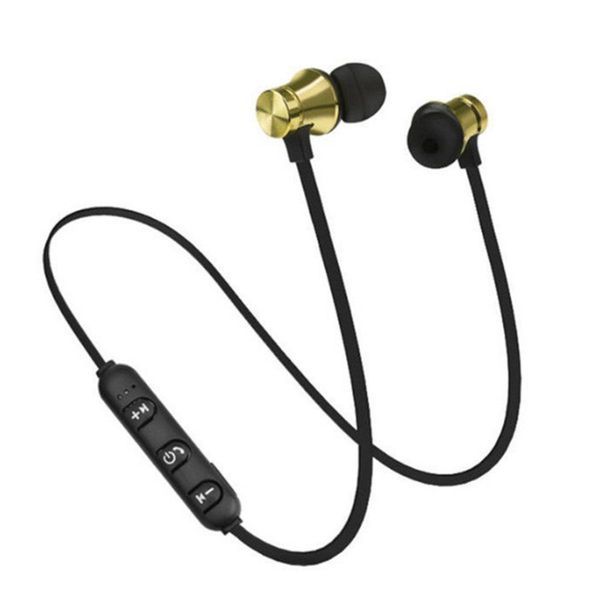 

xt11 bluetooth headphones magnetic wireless running sport earphones headset bt 4.2 mic mp3 earbud for lg smartphones with retail package