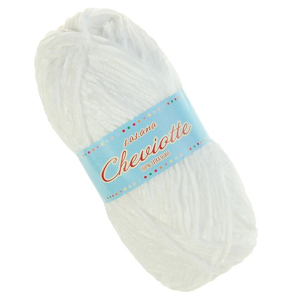 

83g warm soft chenille knitting sewing wool yarn for sweater scarves scoks craft, Black;white