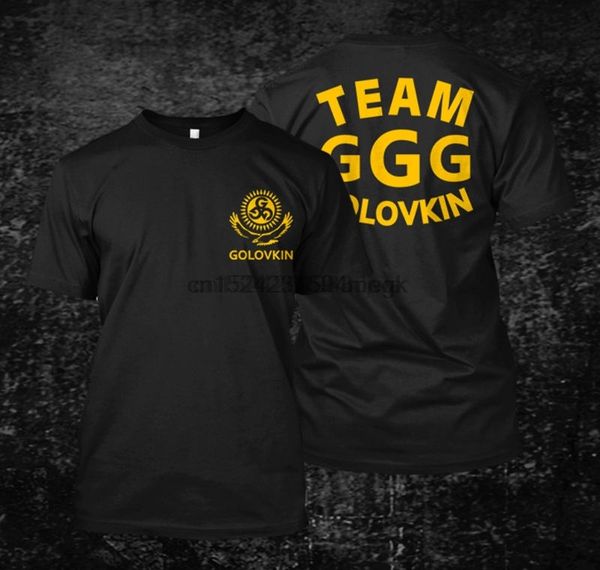 

new ggg gennady golovkin team boxing - custom men t-shirt tee