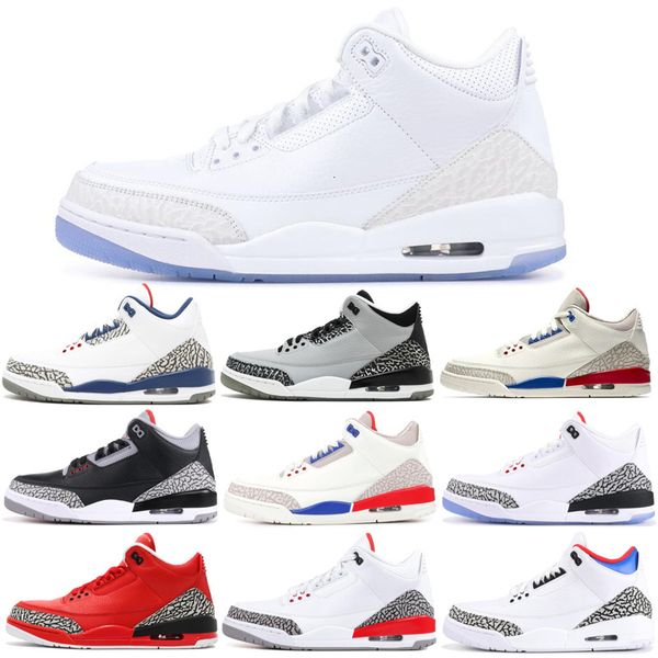 

2020 wholesale new men basketball shoes boots grateful pure white tinker black cement charity game outdoors sports sneakers size 7-13