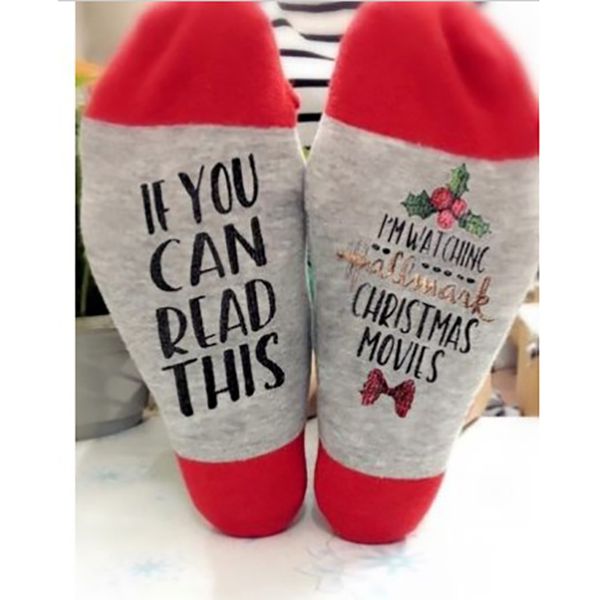 

winter novelty warm christmas letters print sole soft sock anti-slip floor socks, Pink;yellow