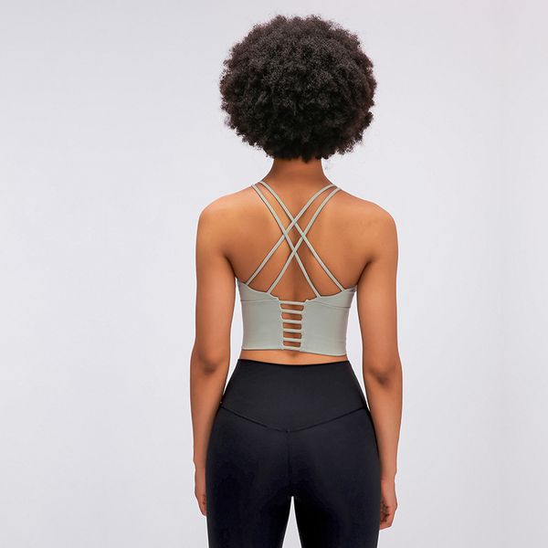 

верхушки для новых backless фитнес бюстгальтер ремешок тренировки женское белье йога одежды женщин топ спортивный бюстгальтер thin ремешок с, White;black