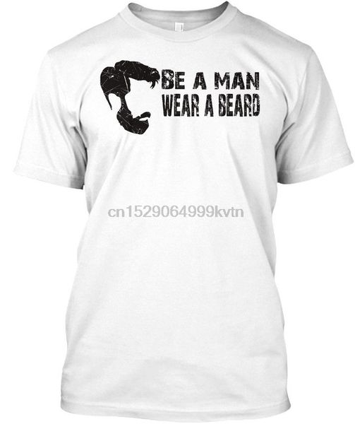 

2020 new fashion brand print t-shirt male brand be a man wear beard_eu stylisches t-shirtfitted t shirts