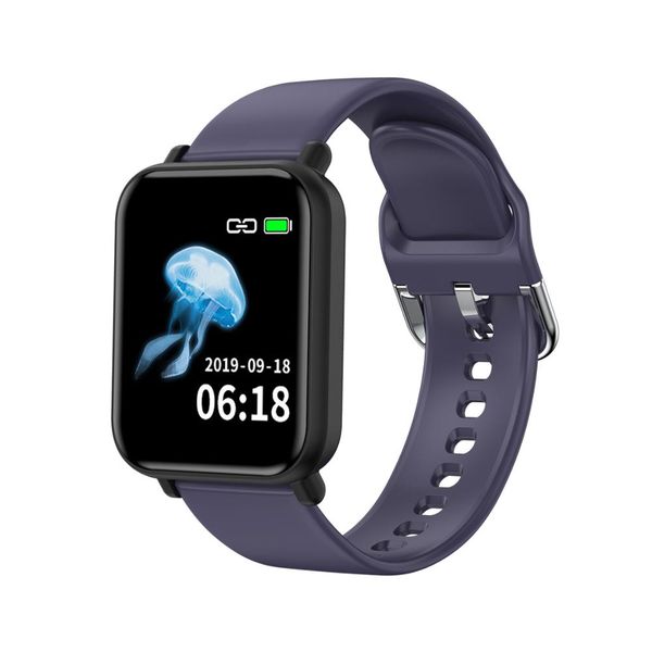 

r7 1.3 inch smart watch men women full touch fitness tracker heart rate blood pressure smart clocks hours gift wearable devices