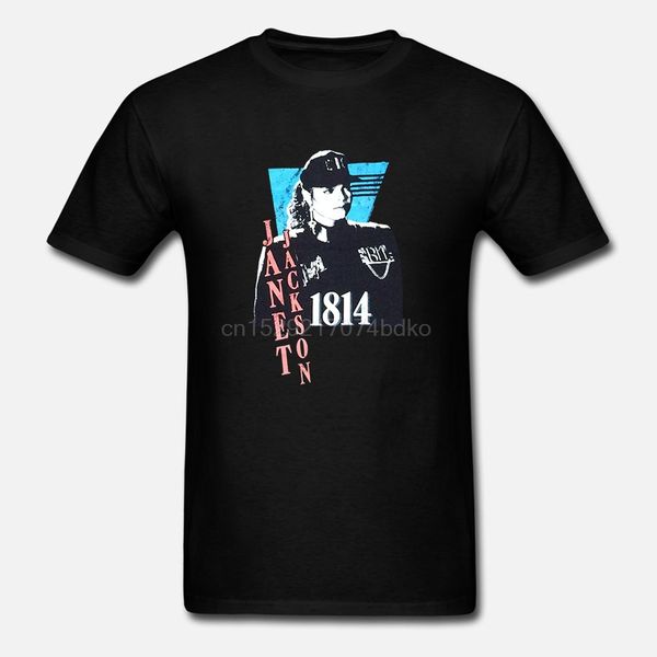 

новая джанет джексон rhythm nation 1814 женщин 1989 урожай t-shirt