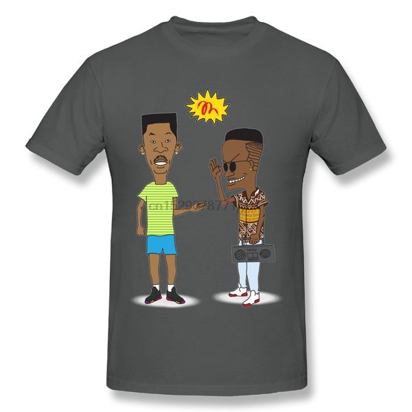 

funny man beavis and butthead or the fresh prince of bel air t shirt classic anime t-shirt