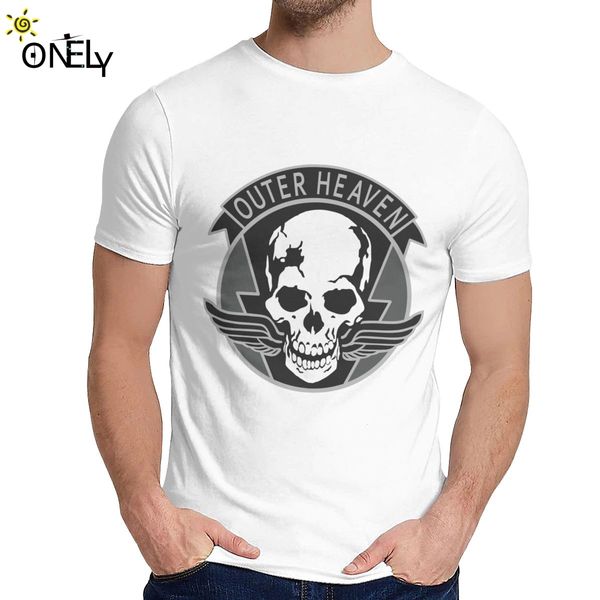 

fashion metal gear solid outer homme tee shirt for soft cotton t-shirt fashion crewneck
