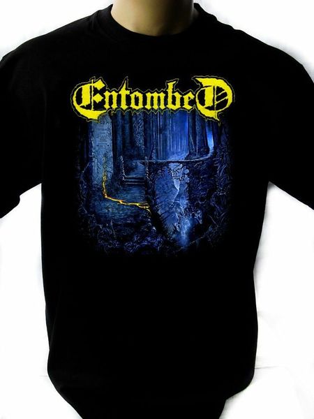 

entombed 01 mens black rock t-shirt new sizes s-xxxl