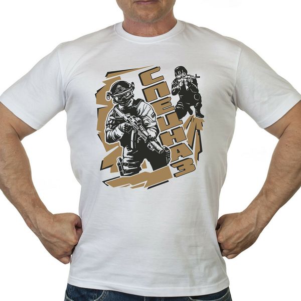 

new special forces of the russian spetsnaz russia army force t-shirt