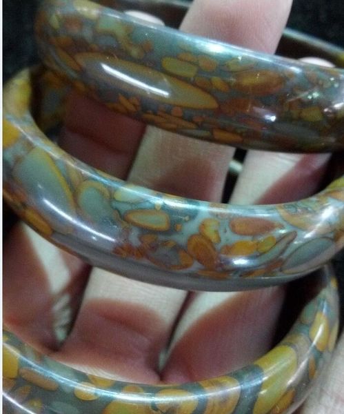 

56-62mm природные nuwa камень зла удачи нефрита браслет free11, Black
