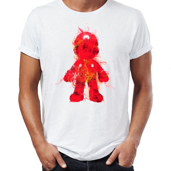 

men's t shirt super mario smash bros funny gaming tee