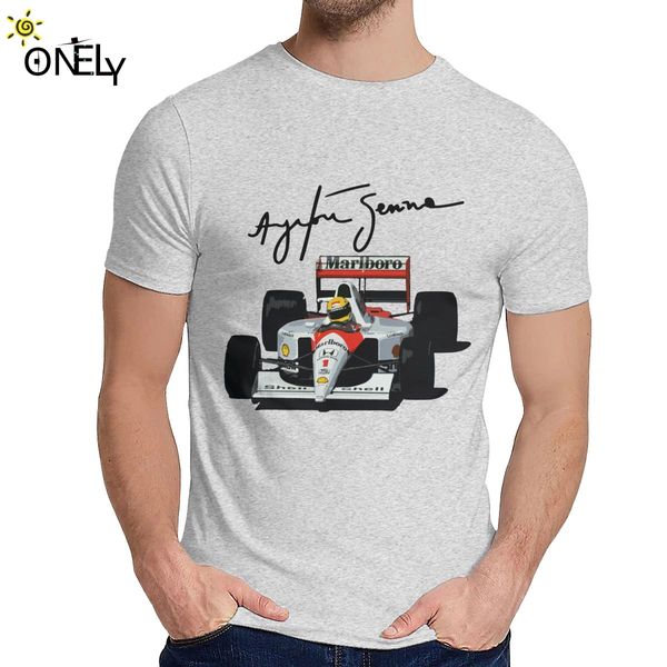 

for man t shirt ayrton senna 100% cotton graphic print o-neck hip hop t shirt