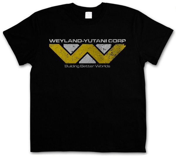 

weyland yutani corp t-shirt - prometheus uscss nostromo alien logo corperation 2019 letter print cartoon crazy t shirts