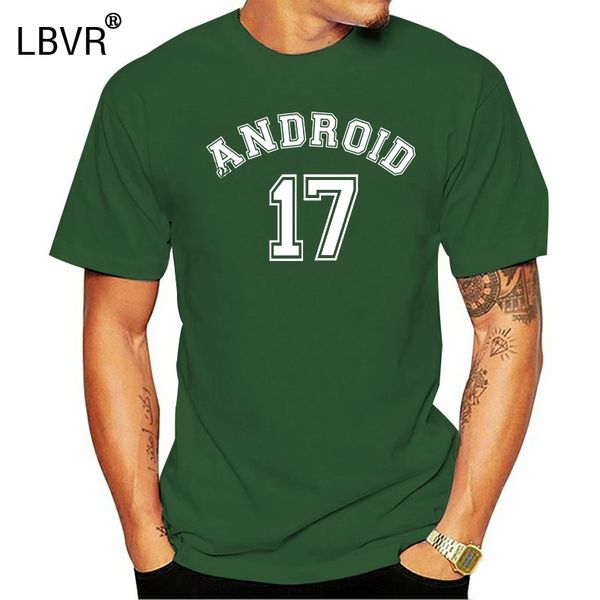 

android 17 shirt mir red ribbon army inspired by man double side brand clothing men o-neck active slim fit t-shirt