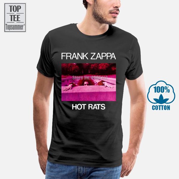 

2018 new summer men fashion frank zappa men's rats t shirt size s to 3xl summer t shirt brand fitness body building