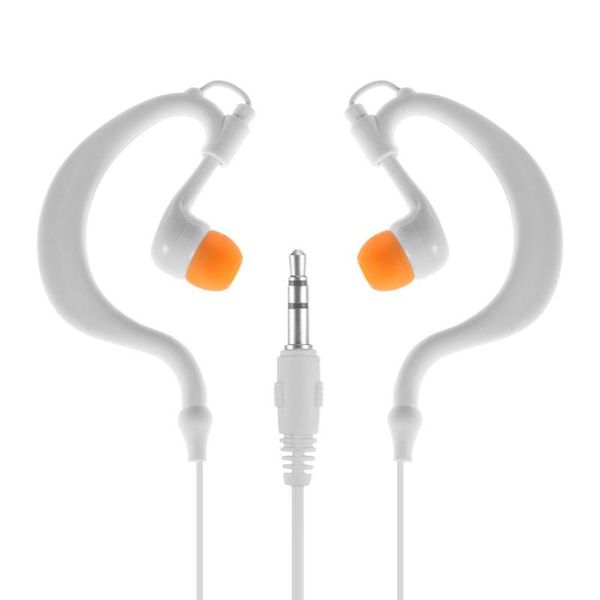

alloyseed ipx8 waterproof mp3 headphone ear-clip type 3.5mm jack swimming diving headset music player audio video earphone