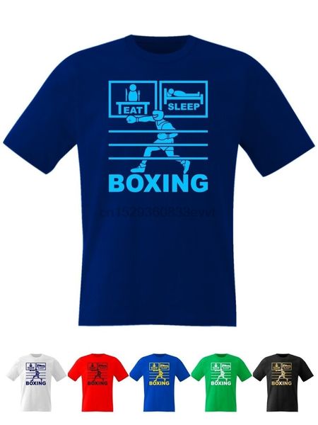 

eat sleep boxing t shirt with gloves headgear boots - big sizes upto 8xl
