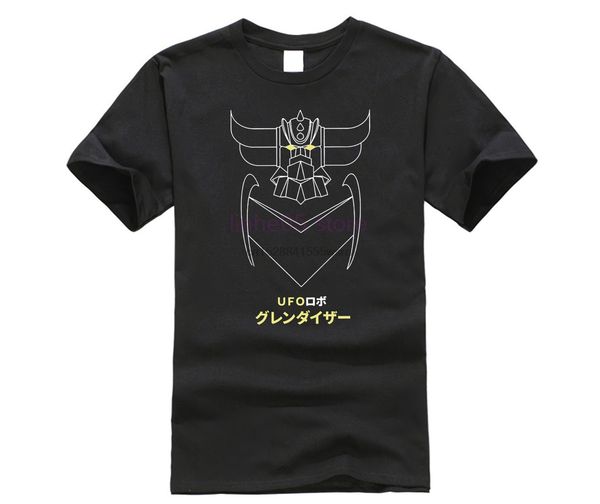 

2020 grendizer outline version ufo robot grendizer t shirts short-sleeve big size t-shirts normal mens tee shirt purified