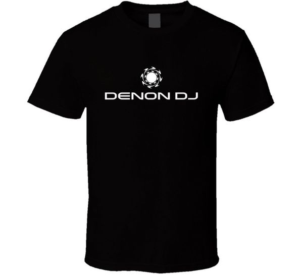 

denon dj t shirt turntable professional player media touch true gift summer short sleeves cotton t-shirt tee