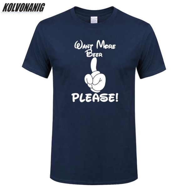 

streetwear men brand clothing hip hop short sleeve o-neck cotton t shirt want more beer please funny printed male casual t-shirt