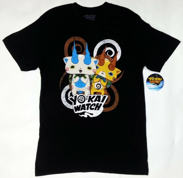 

yo-kai yokai watch komasan and komajiro koma brothers t-shirt nwt official