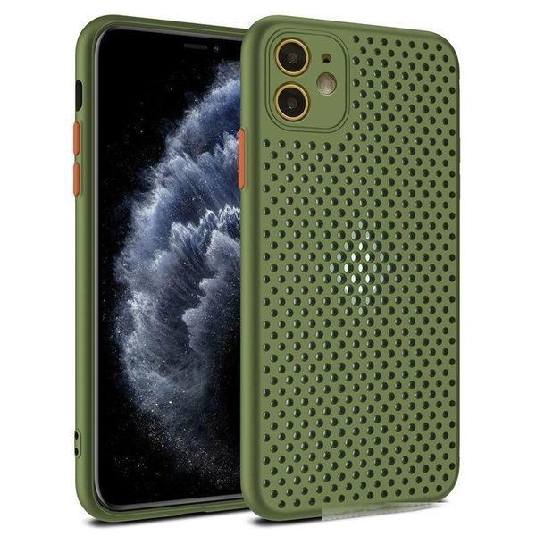 

mesh style phone case for iphone 11 11pro xr xs x 7 8 plus max phone shell protective cover