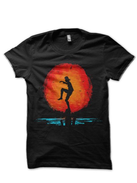 

karate kid минимальная tribute картина черная футболка