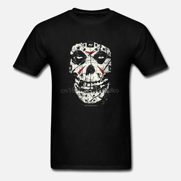 

mens fashion misfits friday skull t-shirt black casual t shirts men o neck tshirt cotton