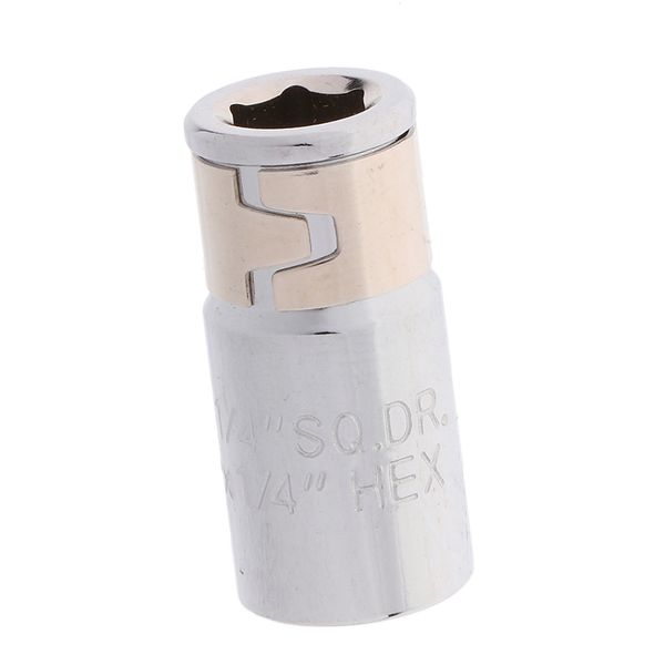 

1/4'' ratchet socket adaptor 1/4'' shallow socket 6 point