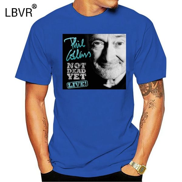 

phil collins tour 2020 mens black t-shirt size s-m-l-xl-xxl