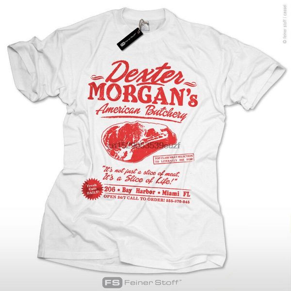 

dexter t-shirt s-3xl morgan american bay harbor butchery dvd blu-ray fan fun- show original title