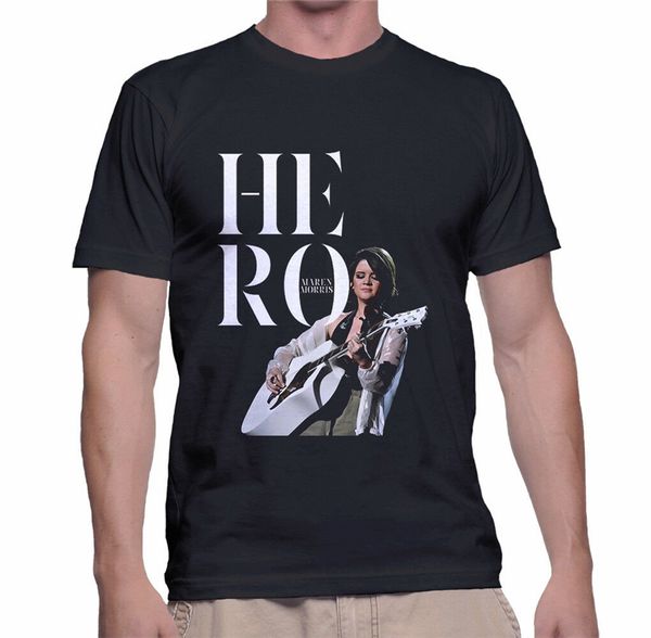 

марен моррис страна singer футболки размер s, m, l, xl, 2xl черный смешные tee shirt