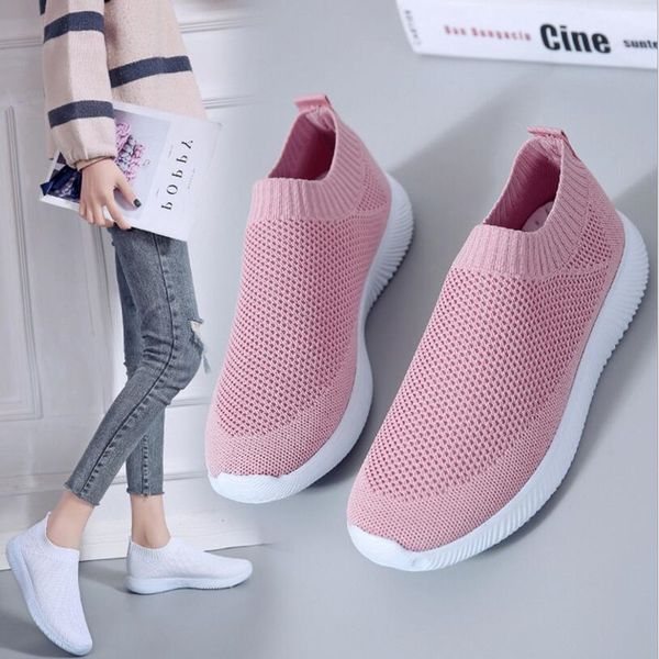 

platform trainers women shoe spring new women's casual shoes mesh shoes flat with foot sneakers 35-43 large size women's, Black