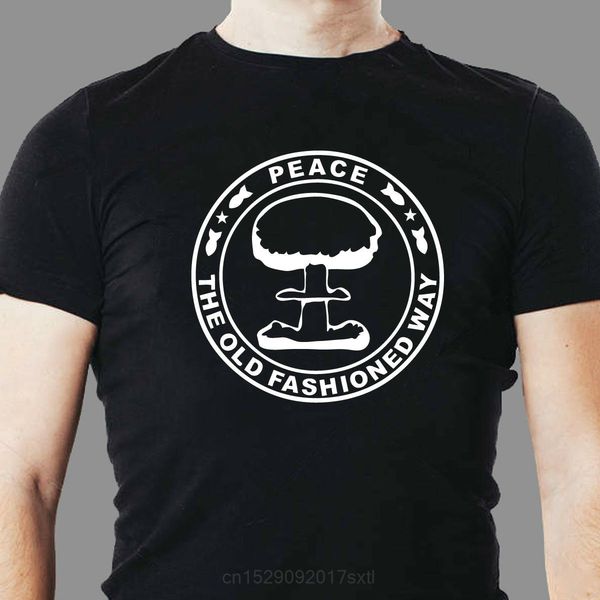 

peace the old fashioned way b 52 bomber b1 air force with bombs funny cool t shirt men
