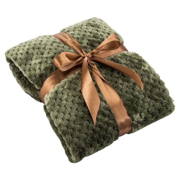 

soft solid furniture protector puppies home mat pet cushion cover warm for bed couch sofa dog blanket flannel thickened