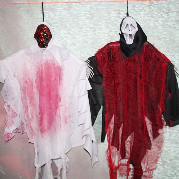 

wanshengjie decorative supplies festival props ghost skeleton blood coat hanging pendant pendantprop pendant ghost pumpkin hanging small vol