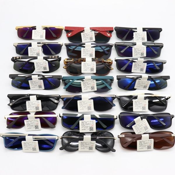 

cubojue pcs wholesale sunglasses polarized men tr90 mirrored sun glasses for man driving sale in lot 10 pcs/lot 1z2f, White;black