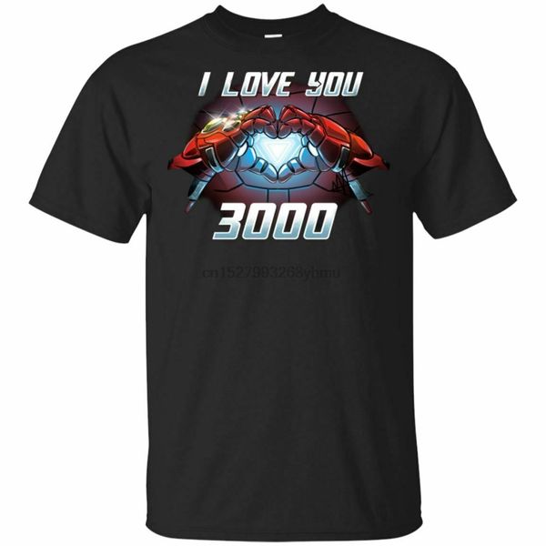 

i love you 3000 t-shirt tony stark end game fathers day tee shirt s-6xl