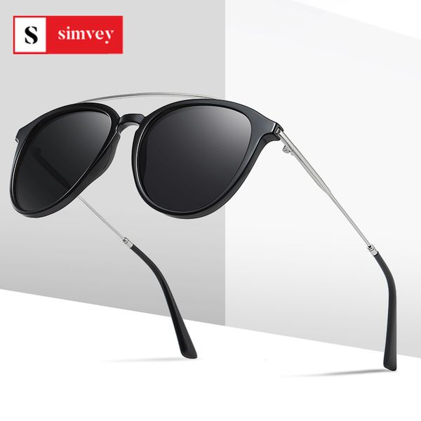 

sunglasses simvey 2021 fashion women retro polarized luxury vintage oversized personality gafas, White;black