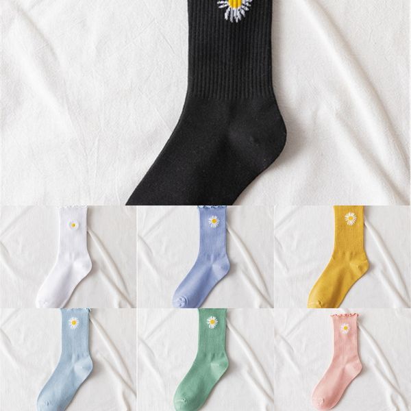 

daisy wooden ear silk stockings silk stockingslace stockingssocks women's lace stockings thin jk lotus leaf women's summer white h, Black