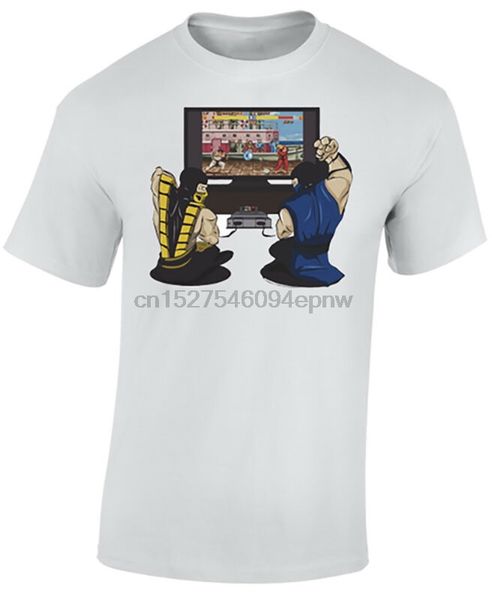 

прикончить его mortal kombat retro arcade игры t-shirt