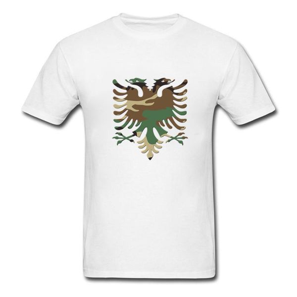 

casual t-shirts men camo albanian eagle 3d brand men clothing printed shirts tee shirts plus size new 2020 funny