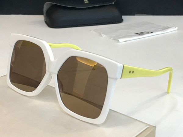 

new designer women sunglasses 981 metal cat eye big frame sun glasses trend avant-garde style uv400 protection eyewear come with pacakge, White;black