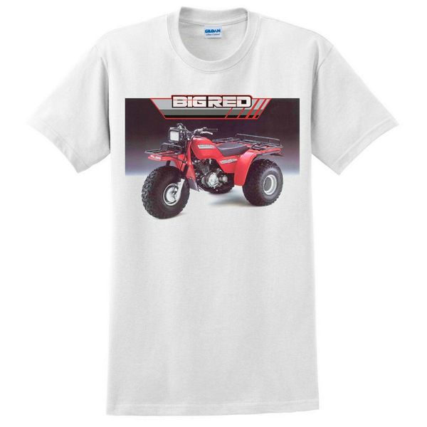 

1986 hon 250es big red на заказ tee футболка 3 wheeler atc 250 es 86 summer new футболка мужчины o-образным вырезом топы металла футболки